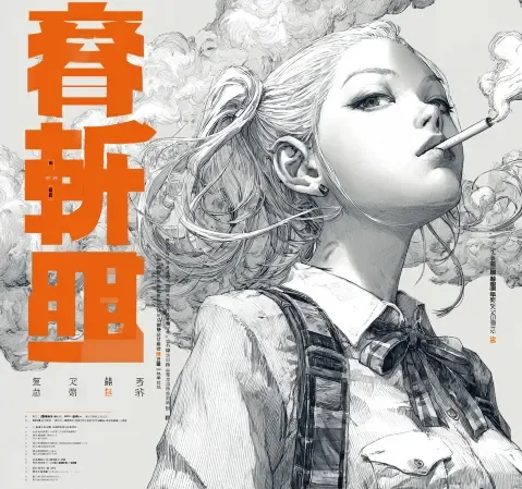 恋爱题材漫画封面示例
